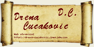 Drena Čučaković vizit kartica